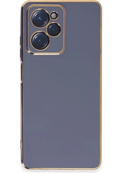 Xiaomi Poco X5 Pro 5g Kılıf Volet Silikon - Mavi Svlrs