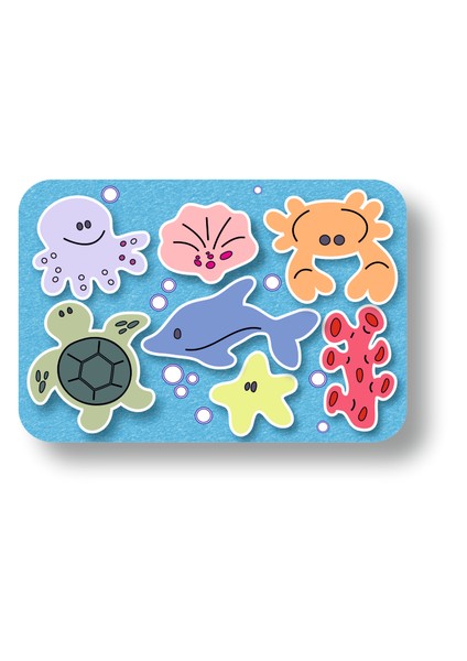 6'lı Set Ahşap Karakter Puzzle 6 Farklı Model. Ahşap Kesim 6'lı Set Her Biri 13,5 x 20 cm