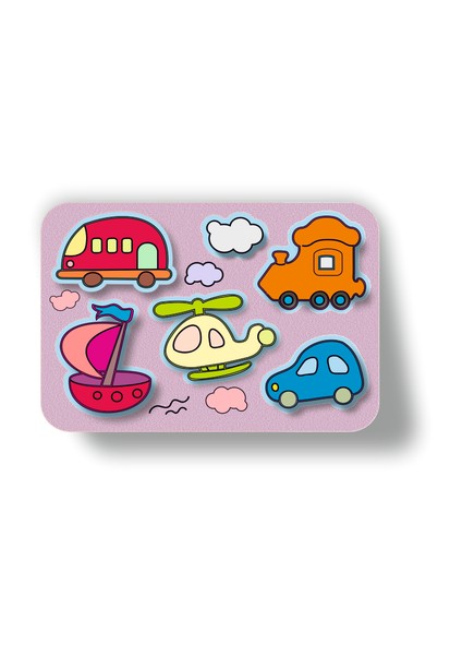 6'lı Set Ahşap Karakter Puzzle 6 Farklı Model. Ahşap Kesim 6'lı Set Her Biri 13,5 x 20 cm
