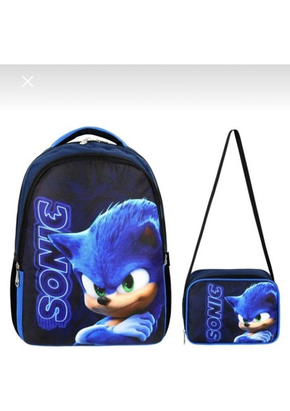 Kirpi Sonic Erkek Sırt Okul Çantası-2'li Set (Yeni Sezon) fiyatları