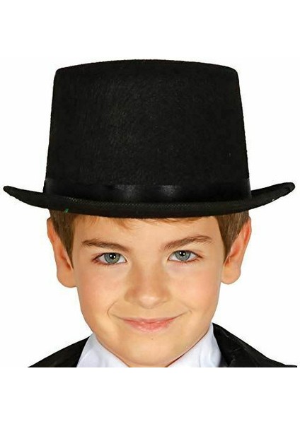Sihirbaz Şapkası Çocuk Boy Siyah Renk