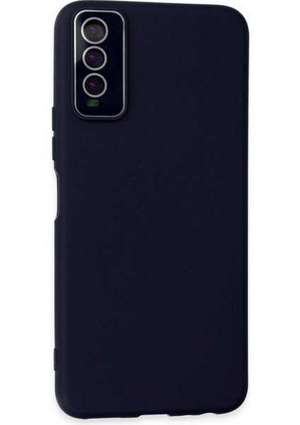 Vivo Y11S Kılıf Lansman Glass Kapak - Lacivert Svlrs fiyatları