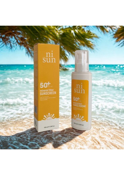 Nisun Mineral Güneş Kremi / Spf 50+ / Uva&uvb / 100 ml fiyatları