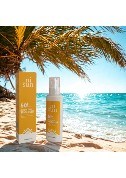 Nisun Mineral Güneş Kremi / Spf 50+ / Uva&uvb / 100 ml modelleri
