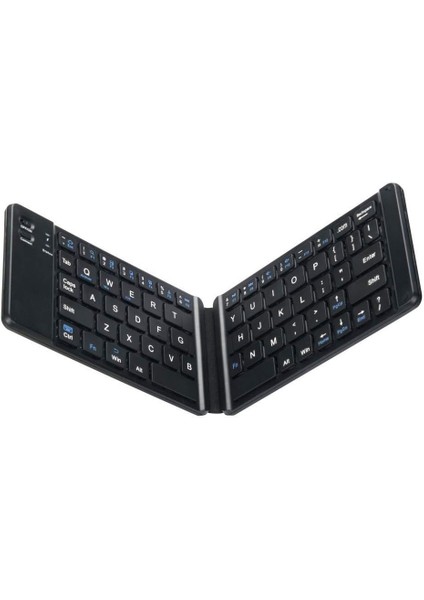 Katlanabilir Kablosuz Bluetooth Klavye Hafif Ergonomik 30 Gün Pil Ömrü Telefon Tablet Pc Uyumlu