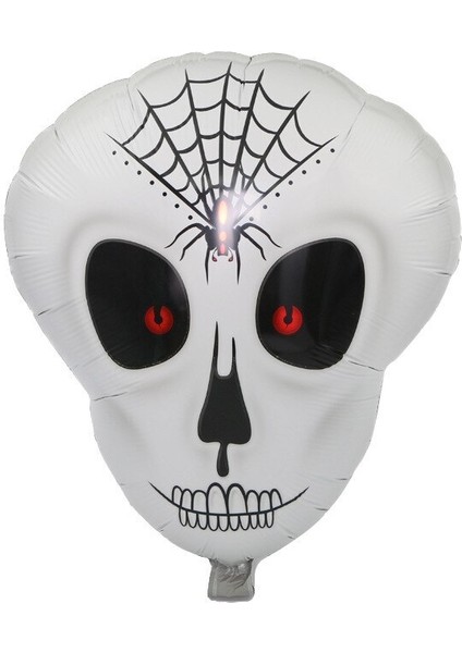 Örümcek Ağ Desenli Iskelet Folyo Balon fiyatları