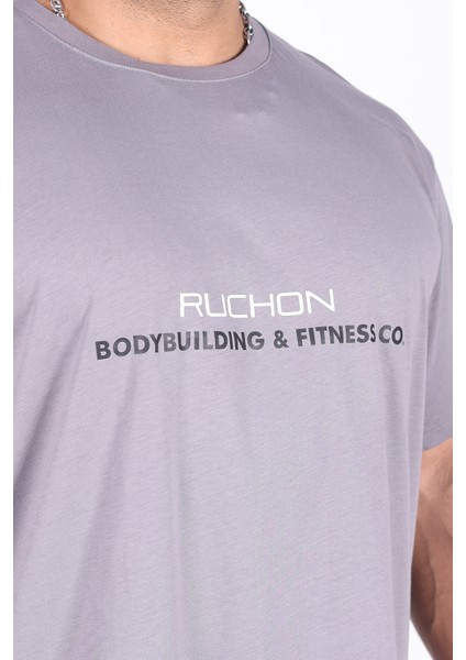 Oversize - Tshirt Inside You Erkek Rahat Kalıp Sporcu Tişört - Fitness & Spor Giyim - %100 Pamuklu Kumaş indirimleri