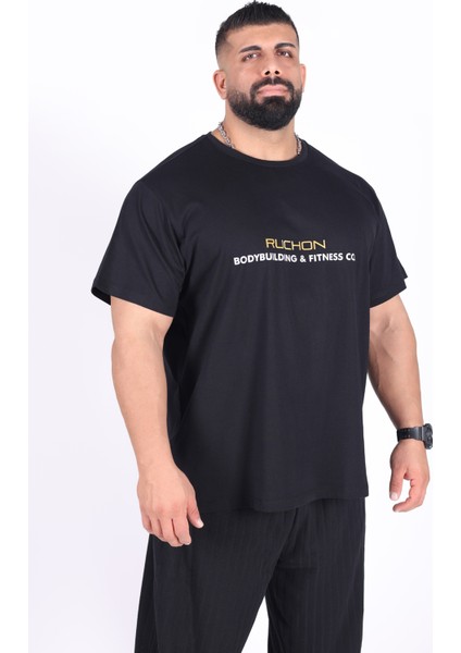 Oversize - Tshirt Inside You Erkek Rahat Kalıp Sporcu Tişört - Fitness & Spor Giyim - %100 Pamuklu Kumaş modelleri