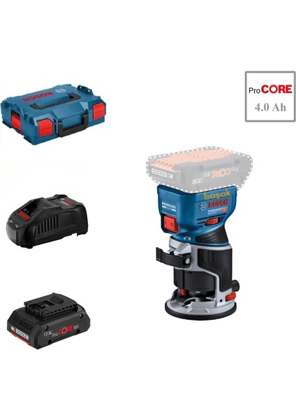 Gkf 18V-8 1x4 Ah Procore Akülü Avuç Içi Dik Freze
