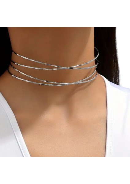 Çapraz Tel Choker