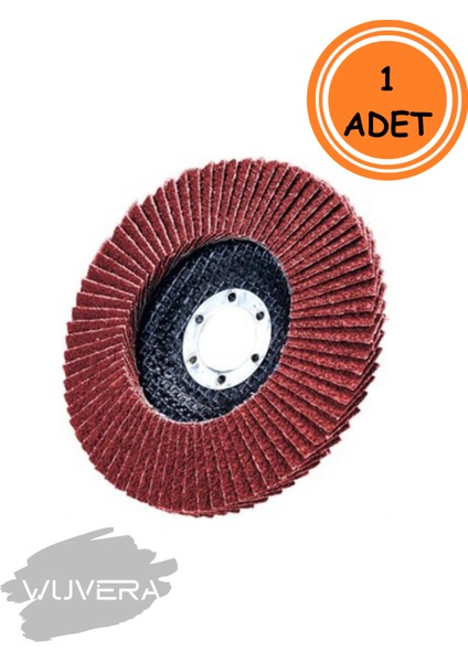 115 mm 40 Kum Flap Zımpara – Güçlü ve Dayanıklı Yüzey Işleme Diski 1 Adet modelleri