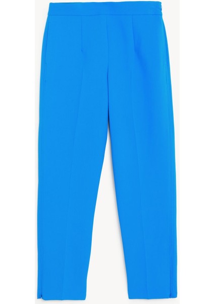 Fermuar Detaylı Straight Leg Pantolon