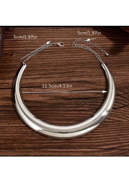 Altın Kaplama Gold Choker Kolye