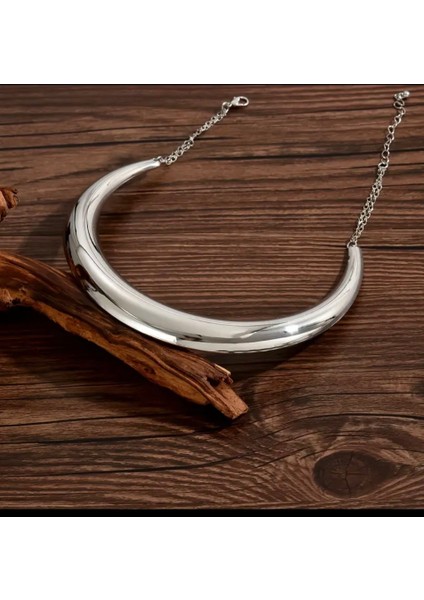 Altın Kaplama Gold Choker Kolye