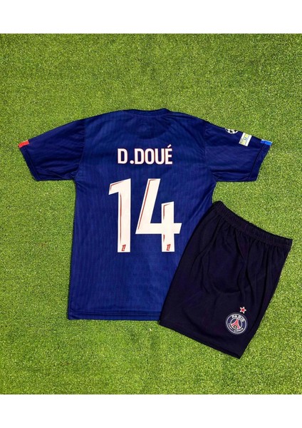 Psg 2025/26 Yeni Sezon Desire Doué Iç Saha Çocuk Forması Hedyeli 4 Lü Set fiyatları