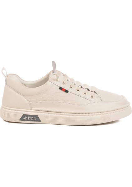 Beyaz Hakiki Deri Erkek Sneaker 152-19039 M modelleri