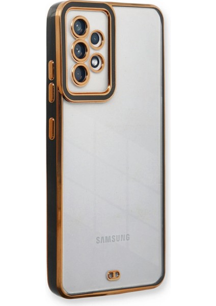 Samsung Galaxy A23 4g Kılıf Liva Lens Silikon - Siyah Svlrs