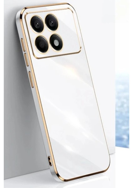 Xiaomi Poco X6 Pro Kılıf Volet Silikon - Beyaz Mrayd fiyatları