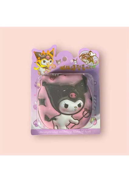 Sanrıo Kuromi Arkadaşları Mini Squishy Not Defteri Sukuşi Anahtarlık
