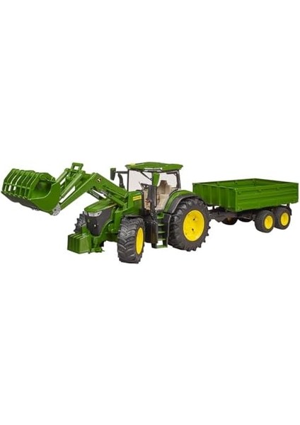 BR03155 John Deere 7r 350 Kepçeli Traktör ve Römork fiyatları