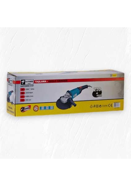 230MM Güçlü Avuç Taşlama Makinesi 2450W, Yüksek Performans fiyatları