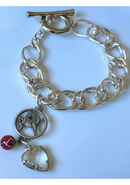 Aksesuar Unisex Bileklik Gümüş Rengi Oğlak Burcu