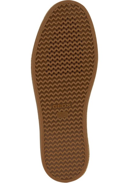 Erkek Yeşil Pantelleria Hasır Deri Espadril U45DWA0006KC3016