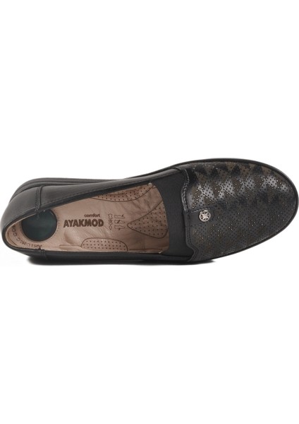 Siyah Jel Tabanlı Kadın Günlük Ayakkabı 235 Z fırsatları