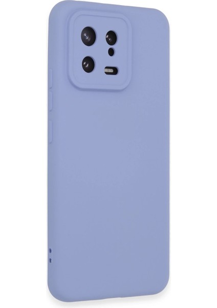 Xiaomi Mi 13 Kılıf Nano Içi Kadife Silikon - Lila Svlrs fiyatları