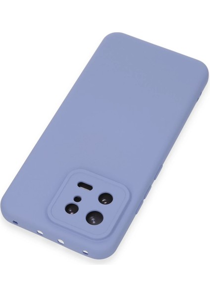 Xiaomi Mi 13 Kılıf Nano Içi Kadife Silikon - Lila Svlrs modelleri