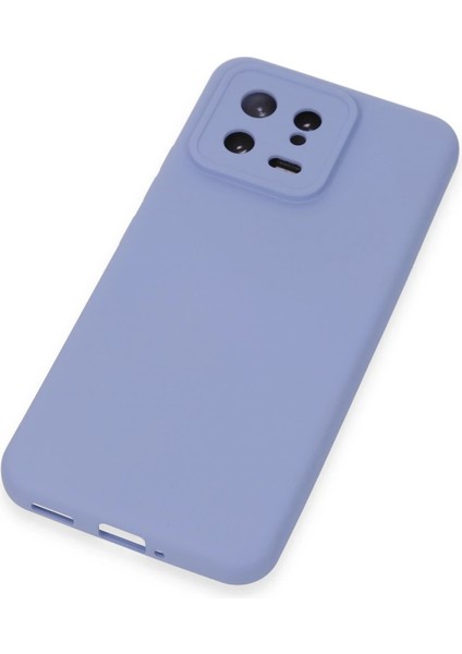 Xiaomi Mi 13 Kılıf Nano Içi Kadife Silikon - Lila Svlrs fırsatları