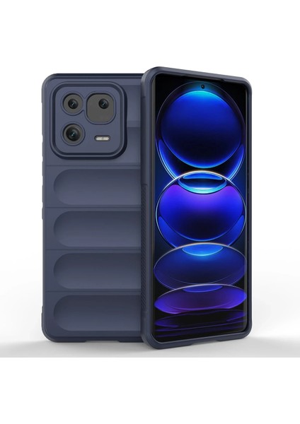Xiaomi Mi 13 Pro Kılıf Optimum Silikon - Lacivert Svlrs