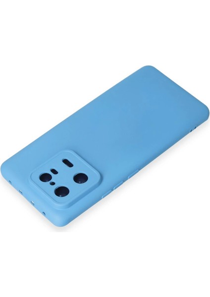 Xiaomi Mi 13 Pro Kılıf Nano Içi Kadife Silikon - Mavi Svlrs modelleri