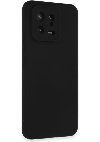 Xiaomi Mi 13 Kılıf Nano Içi Kadife Silikon - Siyah Svlrs fiyatları