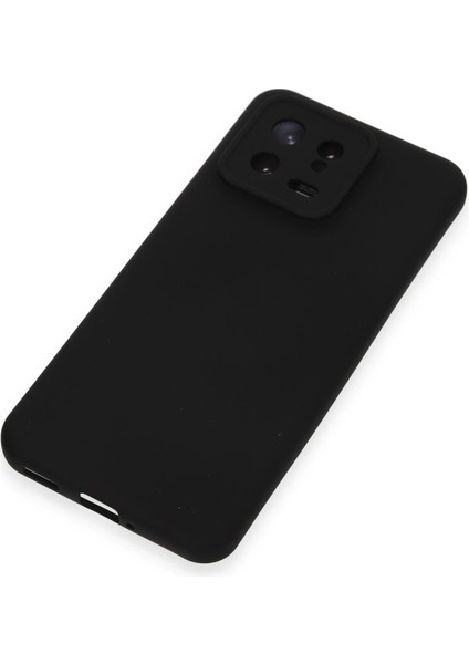 Xiaomi Mi 13 Kılıf Nano Içi Kadife Silikon - Siyah Svlrs fırsatları