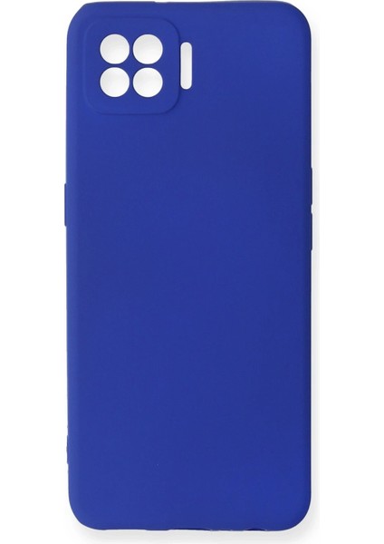 A73 Kılıf First Silikon - Mavi Svlrs