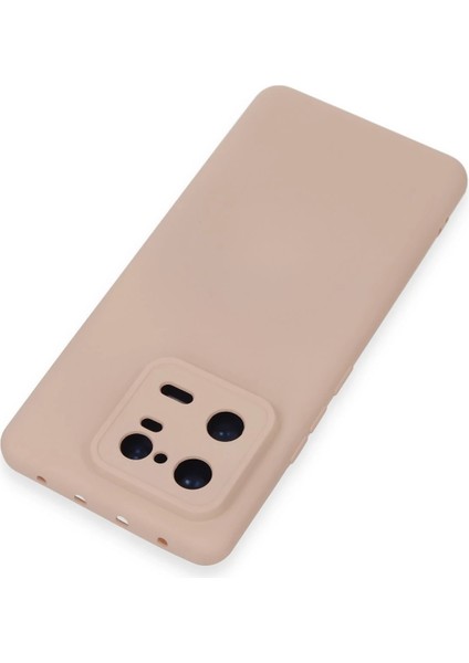 Xiaomi Mi 13 Pro Kılıf Nano Içi Kadife Silikon - Pudra Svlrs modelleri