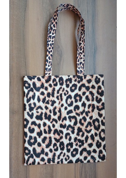 Leopar Bez Plaj ve Omuz Çantası