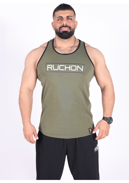 Tank Top Athlete - Ruchon Wear Erkek Rahat Fit Sporcu Atlet - Fitness & Antrenman Giyim - %100 Pamuklu Kumaş