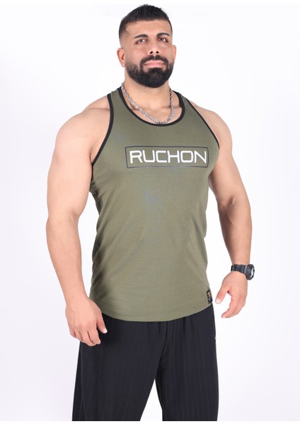 Tank Top Athlete - Ruchon Wear Erkek Rahat Fit Sporcu Atlet - Fitness & Antrenman Giyim - %100 Pamuklu Kumaş modelleri