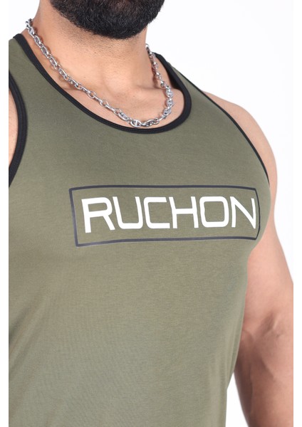 Tank Top Athlete - Ruchon Wear Erkek Rahat Fit Sporcu Atlet - Fitness & Antrenman Giyim - %100 Pamuklu Kumaş indirimleri