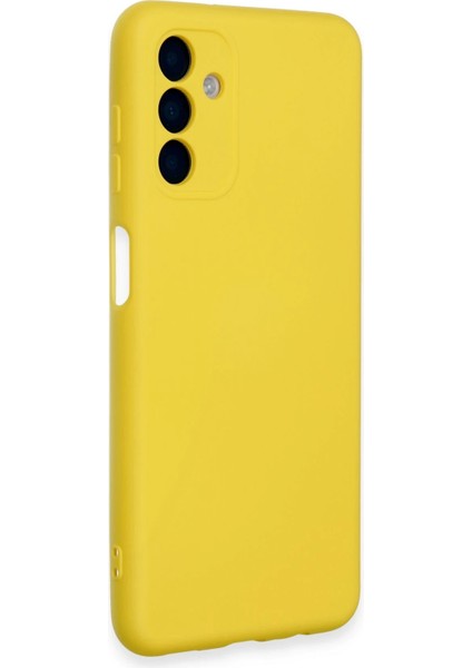 Samsung Galaxy A24 4g Kılıf Nano Içi Kadife Silikon - Sarı Svlrs fiyatları