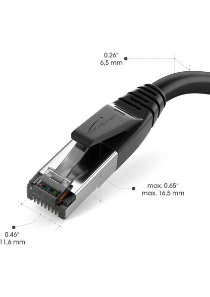 – Cat 8 Ağ Ethernet Lan Kablosu 3 Metre fiyatları