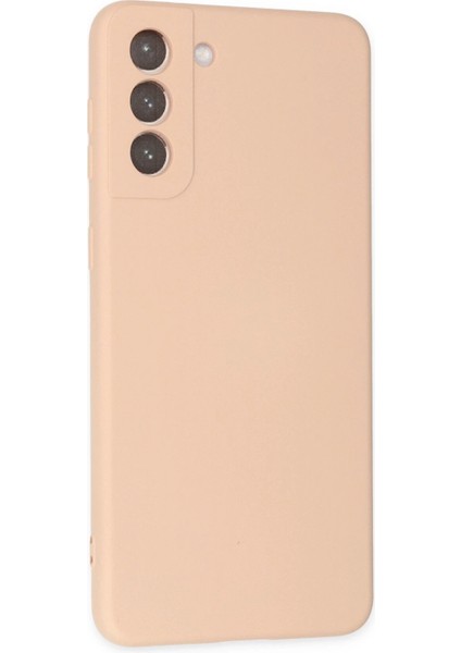Samsung Galaxy S21 Fe Kılıf Nano Içi Kadife Silikon - Pudra Svlrs fiyatları