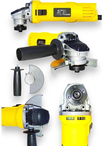 Güçlü Bakır Sargılı Platin Şanzımanlı Taşlama 3400 W Profesyonel