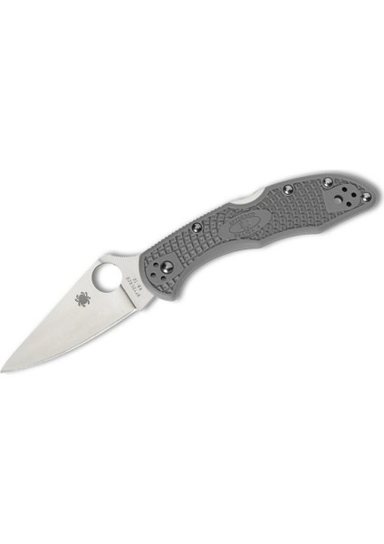 Delica 4 Gray Lightweight Flat Ground Plainedge Çakı