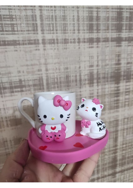 Pembe Hello Kitty Seramik Fincan, Şık ve Sevimli Tasarım, Rahat Kullanıma Uygun fiyatları