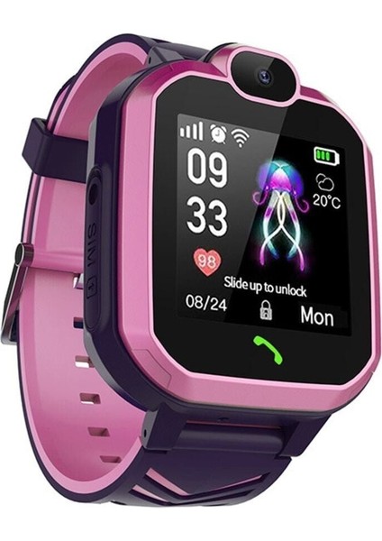Renkli Sim Kartlı Akıllı Çocuk Saati, Güvenli ve Eğlenceli Takip Sağlar modelleri