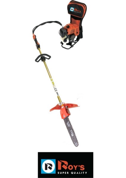 Alman Benzinli Sırt Tırpan Dal Budama Makinesi Ek 85 cm Uzatma Aparatlı modelleri