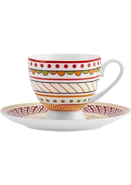 Renkli Tek Kişilik Kahve Fincan Takımı, Şık ve Kullanışlı Tasarım. fiyatları